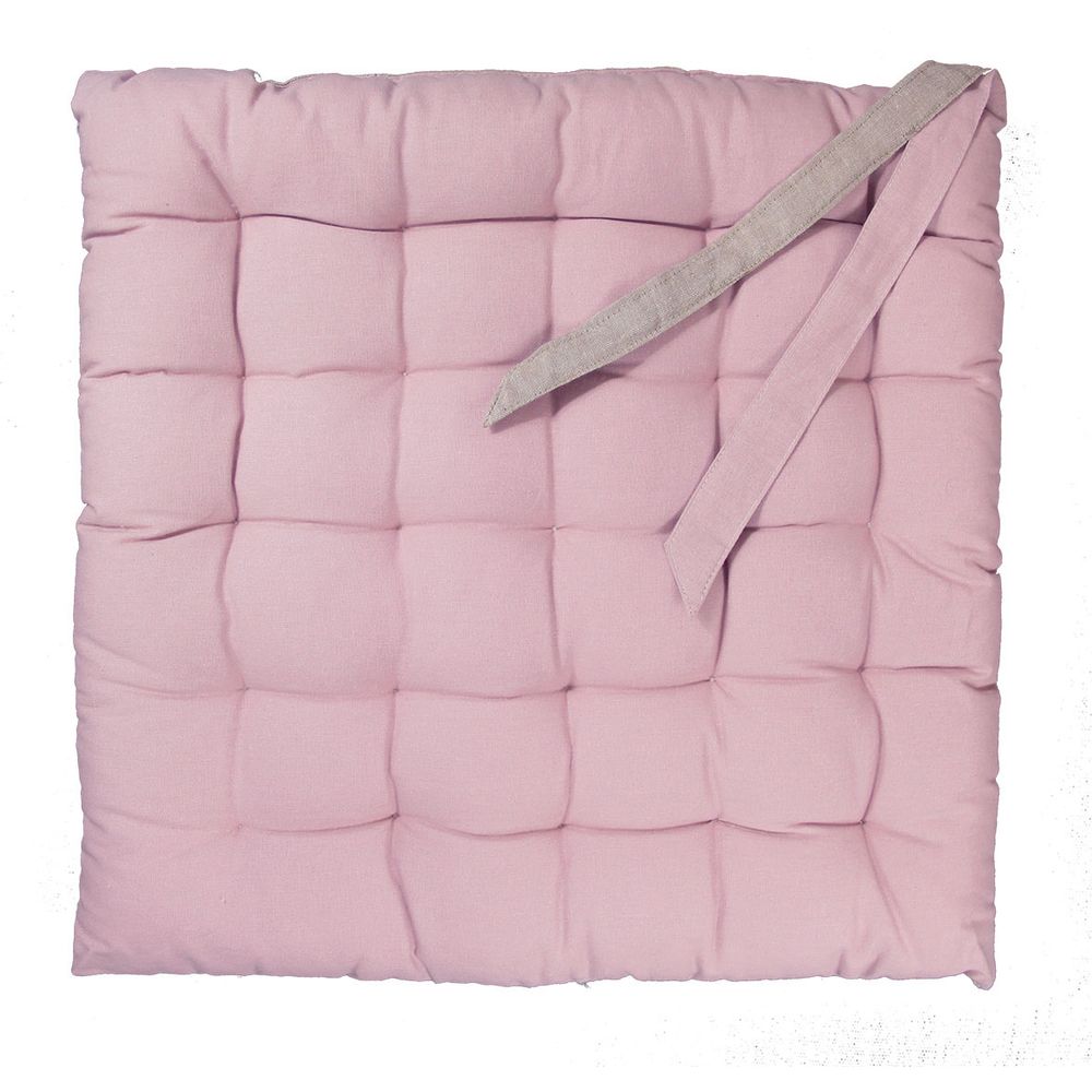 Coussin De Chaise épais En Coton Doux - Housse Zippée Gris Foncé 30x40x8 Cm - Pour Bureau, Jardin, Salle à Manger