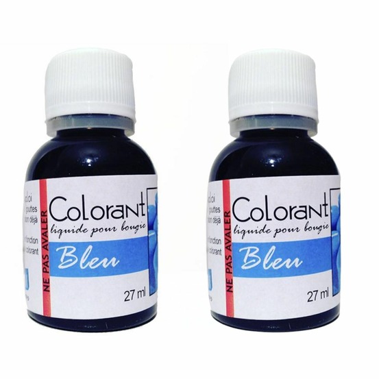 Colorant pour bougie 54 ml - bleu