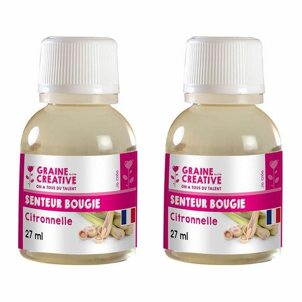 Parfum pour bougie 54 ml - senteur citronnelle