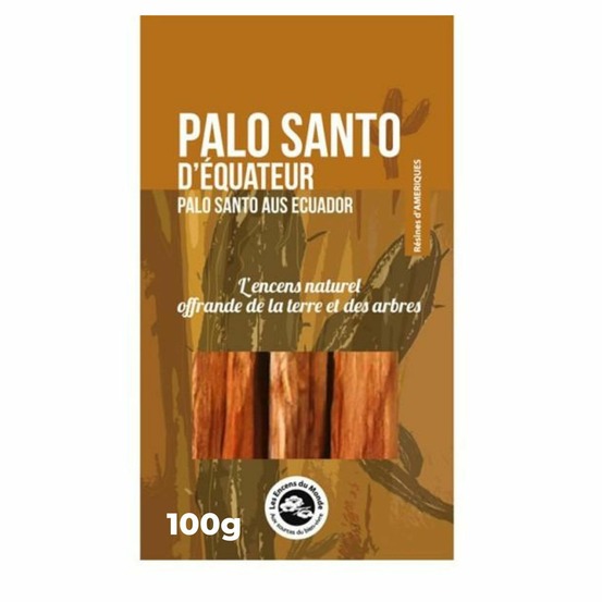 Bâtonnets de bois palo santo à brûler 100 g