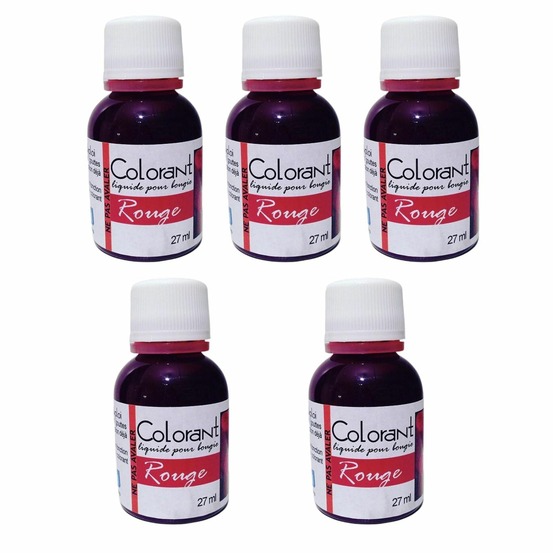 Colorant pour bougie 135 ml - rouge