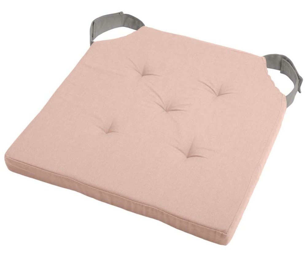 Coussin de chaise bicolore