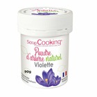Arôme alimentaire naturel en poudre 90 g - violette