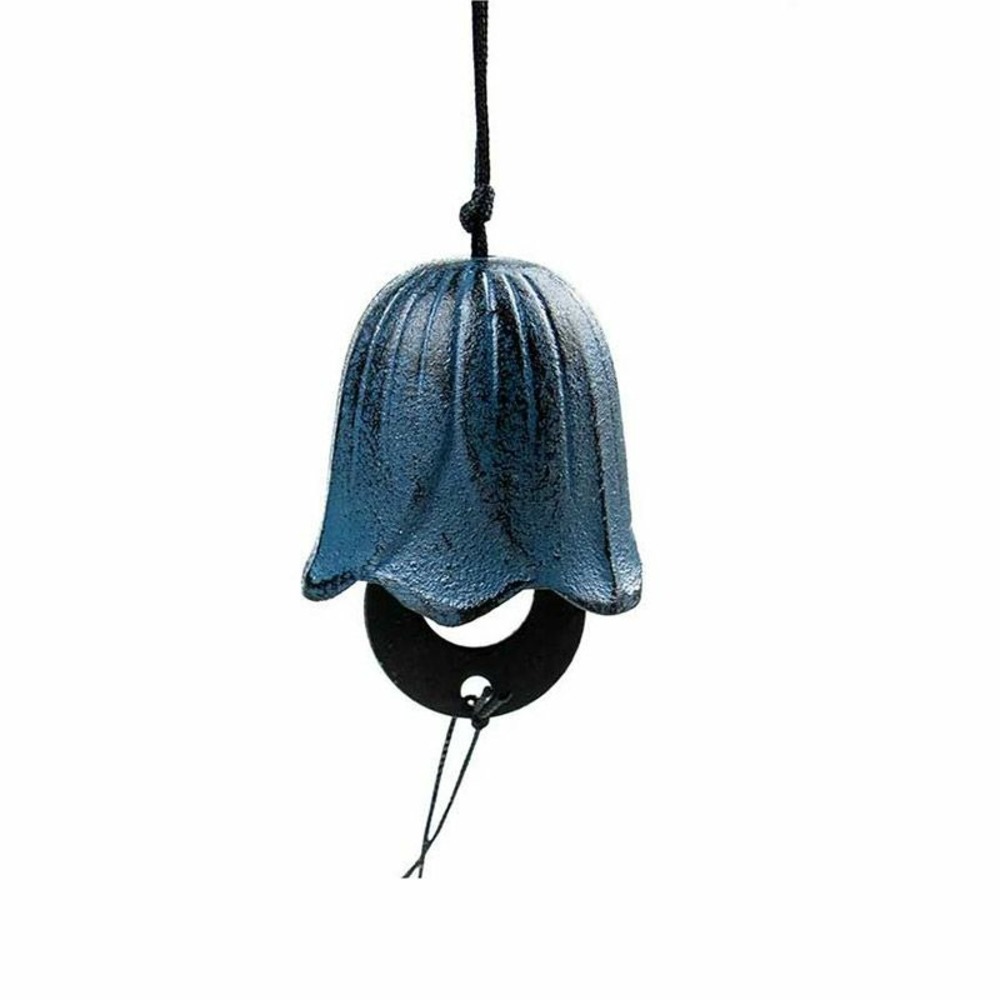 Jouet du vent en fonte - muguet bleu