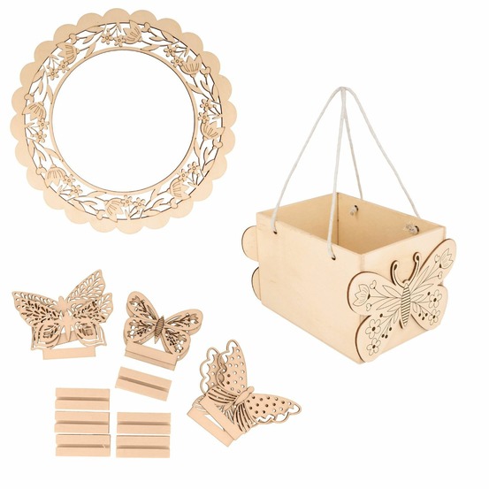 Kit déco de table fleurie