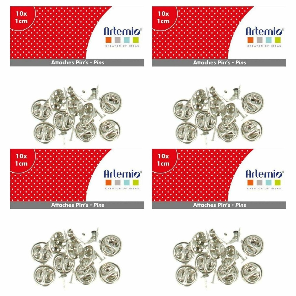 40 attache pin's métalliques