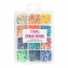 2 boîtes de perles heishi x 12 couleurs pastel