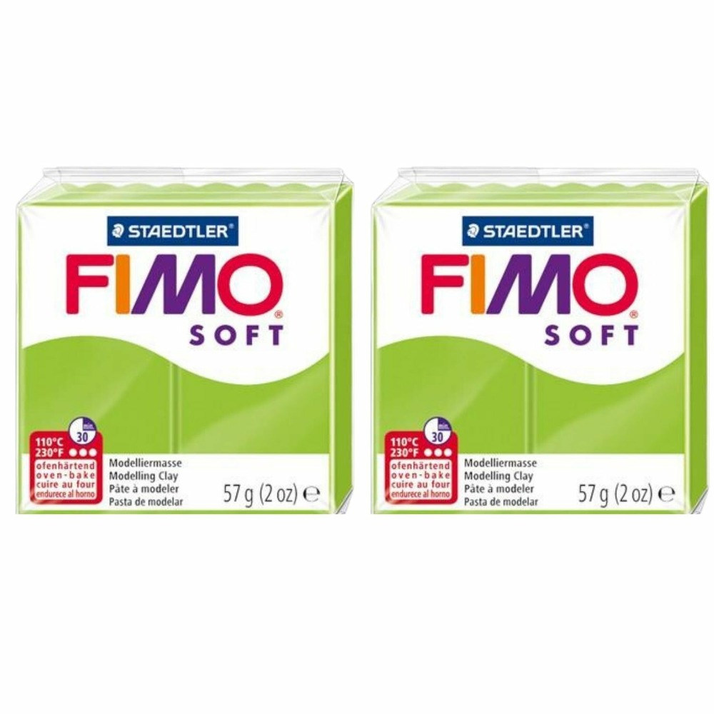 Pâte polymère 114 g - vert pomme