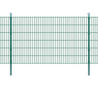 Panneaux et poteaux de clôture 2d pour jardin 2008x1230 mm 16 m