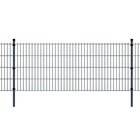 Panneaux et poteaux de clôture 2d pour jardin 2008x830 mm 8 m