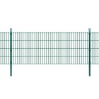Panneaux et poteaux de clôture 2d pour jardin 2008x830 mm 6 ma