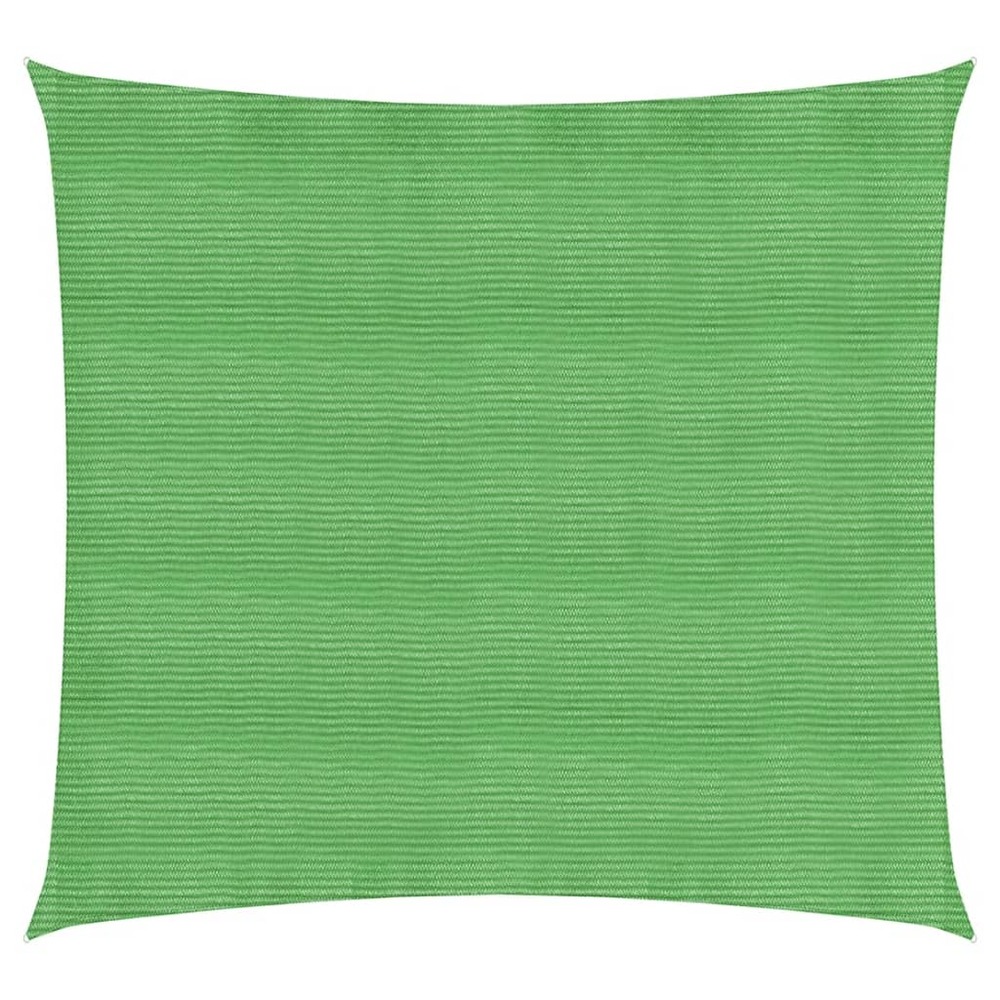 Voile d'ombrage 160 g/m² vert clair 7x7 m pehd