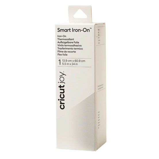 2 rouleaux thermocollant blanc mat cricut 60,9 x 13,9 cm