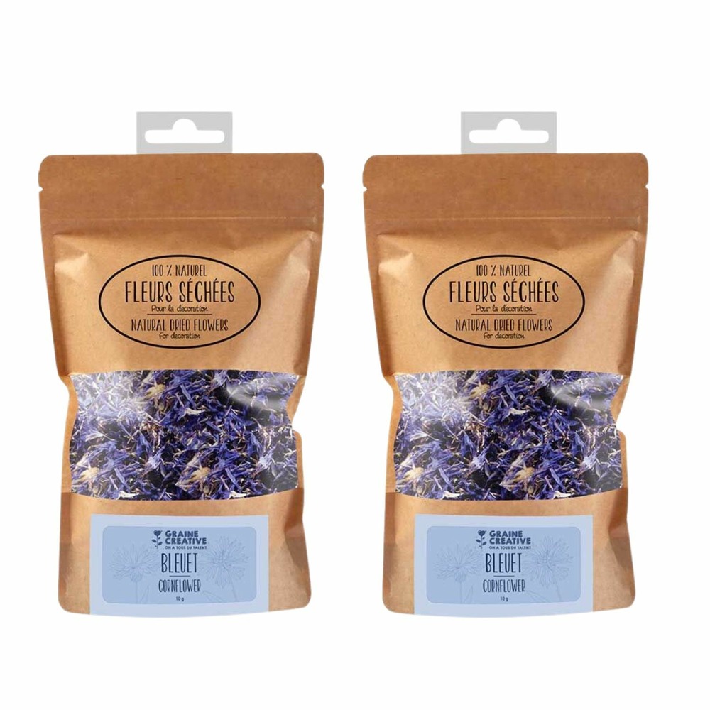 Fleurs séchées décoratives bleuet 20 g
