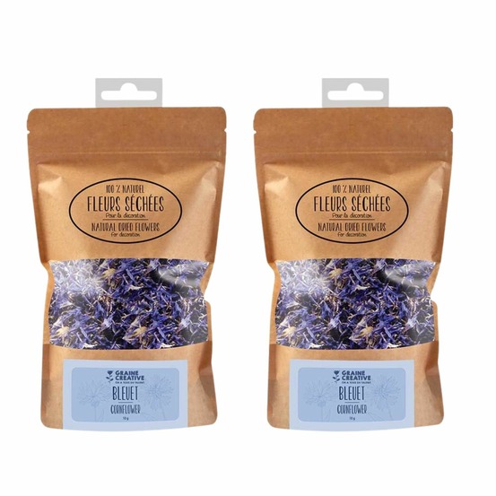 Fleurs séchées décoratives bleuet 20 g