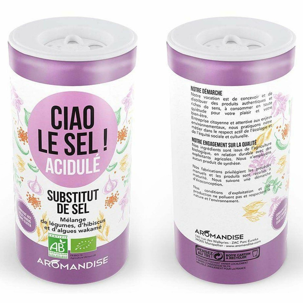 Substitut de sel acidulé 140 g