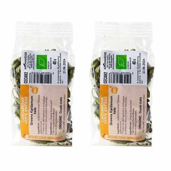 Cardamome verte entière bio 80 g