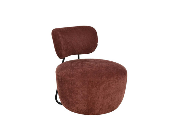 Fauteuil carlos, bordeau