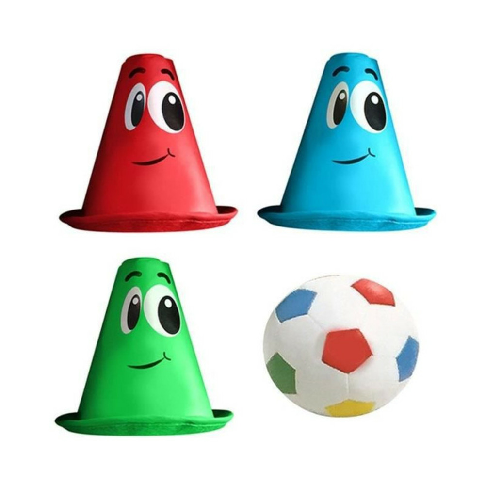 Pack foot balle et 3 cônes