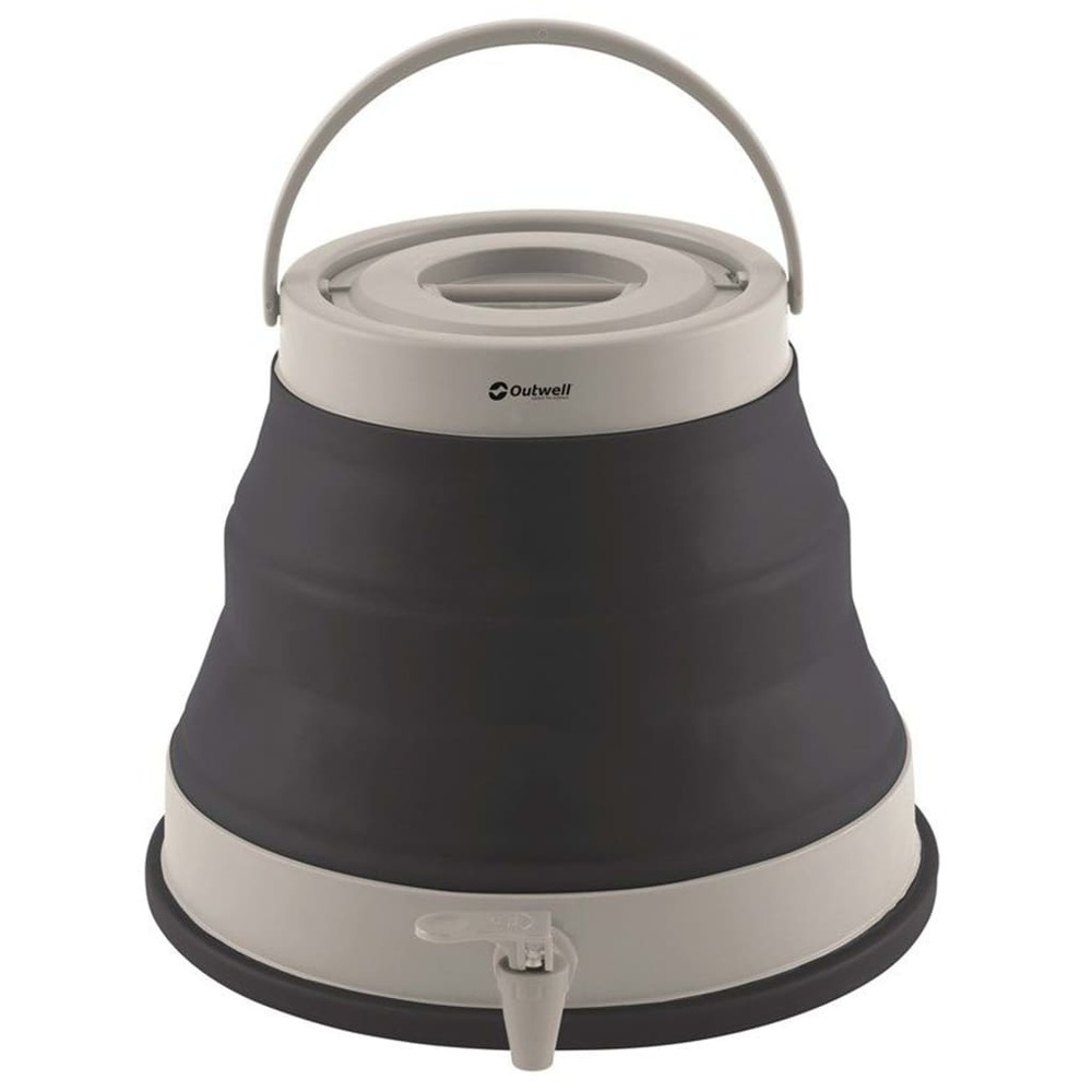 Récipient d'eau pliable 12 l bleu nuit