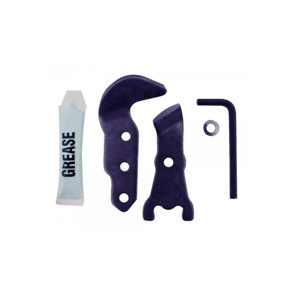 QAD Exodus Lot de 3 lames à tête large Noir 125 g