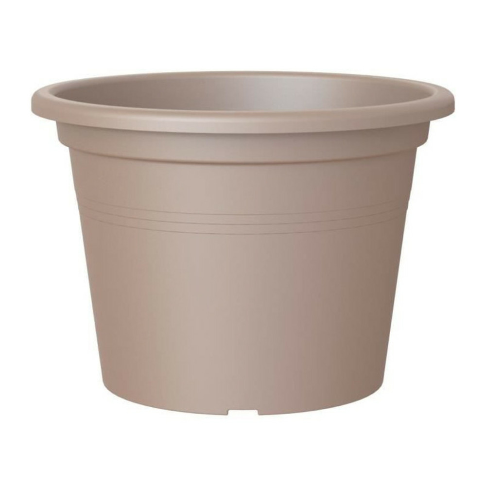 - pot venezia cilindro 60cm taupe 60 x 60 x h43 cm - 2,01l