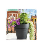 Pot de fleurs rond like anthracite - coloris gris anthracite - 30cm