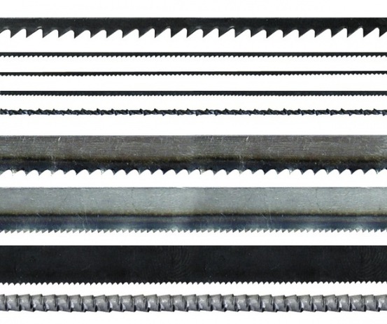 5 lames de scie 130 mm pour métaux