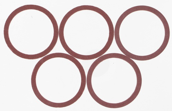 Lot de 10 joints fibre, 12/17 mm comap