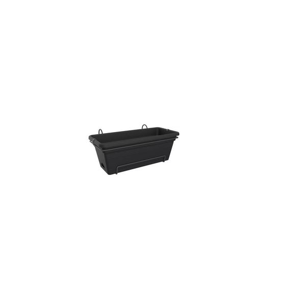 Balconniere green basics allin1 55 - extérieur & balcon - xl - l 32,3 x w 56,4 x h 22,7 cm - vivre noir
