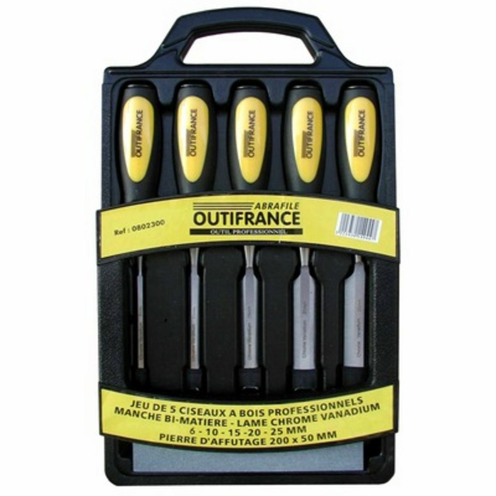 Ciseaux à bois manche bi-matière