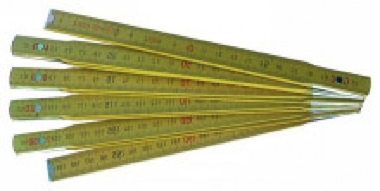 Mesure pliante bois 2 m