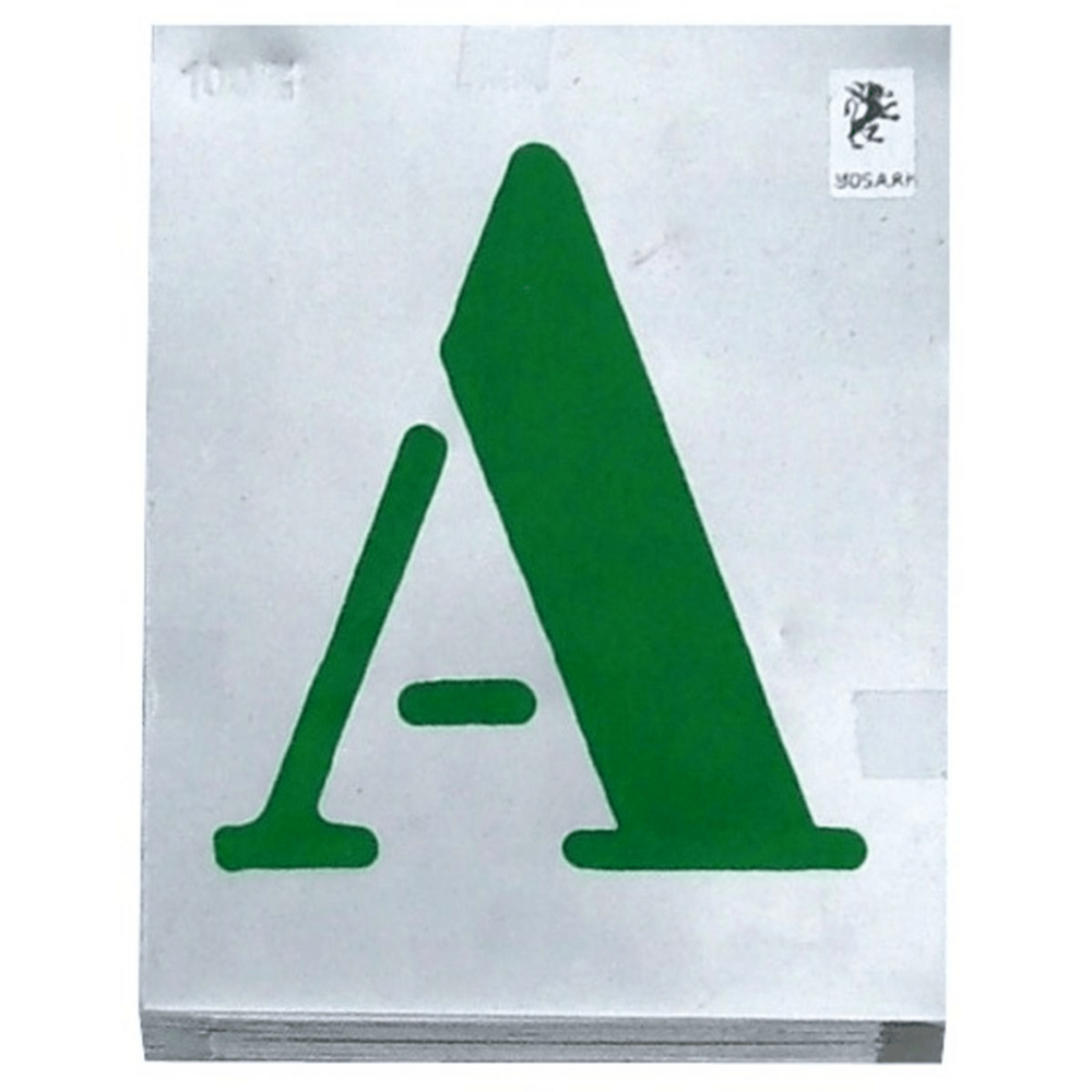 Jeu de lettres vignettes à jour 80 mm