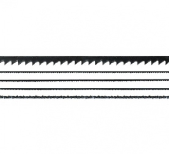 12 lames de scie fines 130 mm pour métaux non ferreux
