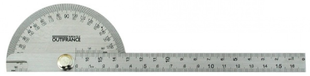 Rapporteur d'angle inox