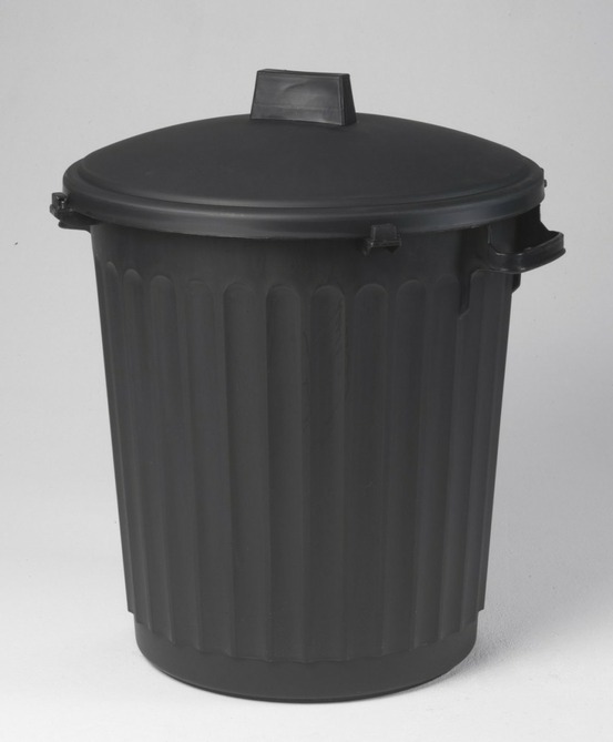 Poubelle de rue 80 l, h.67 x l.51 x p.51 cm