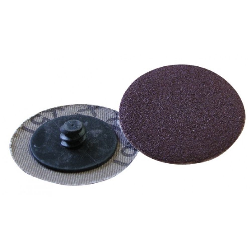 Lot 45 Disques Abrasifs 50 Mm Violet Bleu Noir + Support - Ponçage Rouille Polissage Perçage