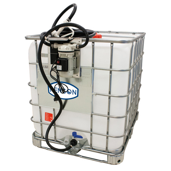 Cuve ibc 1000l adblue avec station de transfert