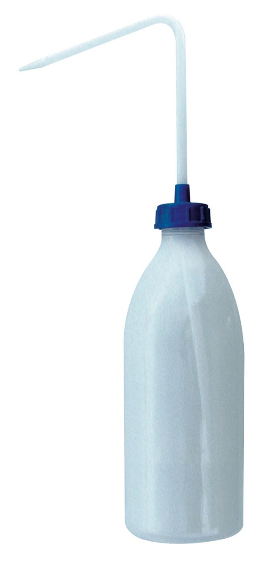 Burette plastique à bec métallique 125 ml