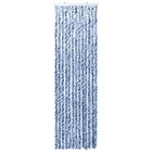 Moustiquaire bleu et blanc 120x220 cm chenille