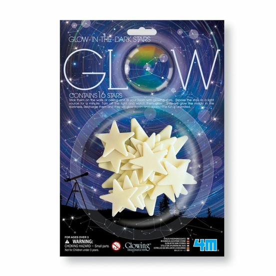 16 étoiles phosphorescentes 4m