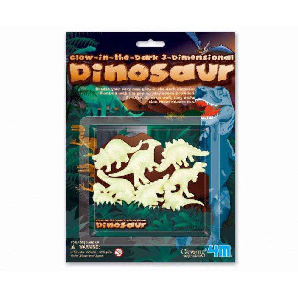 Tirelire Dinosaure Phosphorescente Canal Toys | À Décorer Avec Autocollants | Brillant Dans Le Noir