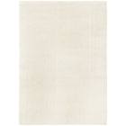 Tapis velours - blanc crème - lavable en machine - 120 x 170 cm