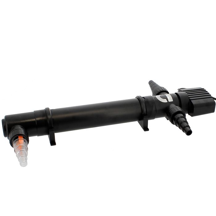 Stérilisateur UV 13W Pour Aquarium Et Bassin - Avec Minuterie 3/6/12/24h - Lampe Submersible étanche - Clarifie L'eau