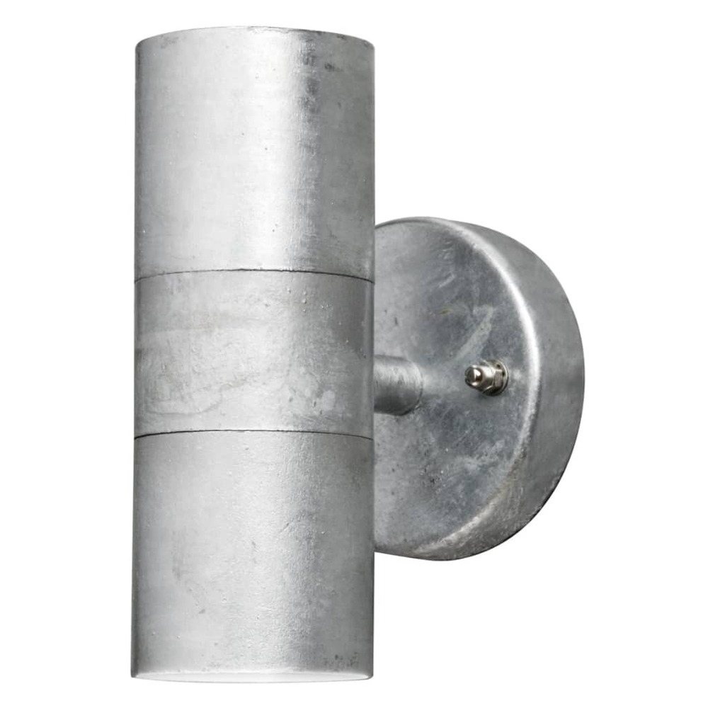 Applique murale modena en bas et en haut acier galvanisé