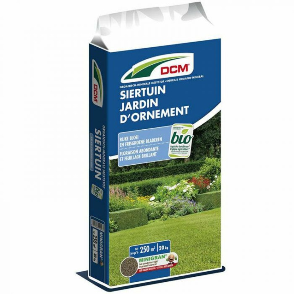 Engrais jardin d’ornement dcm 20 kg -250m²