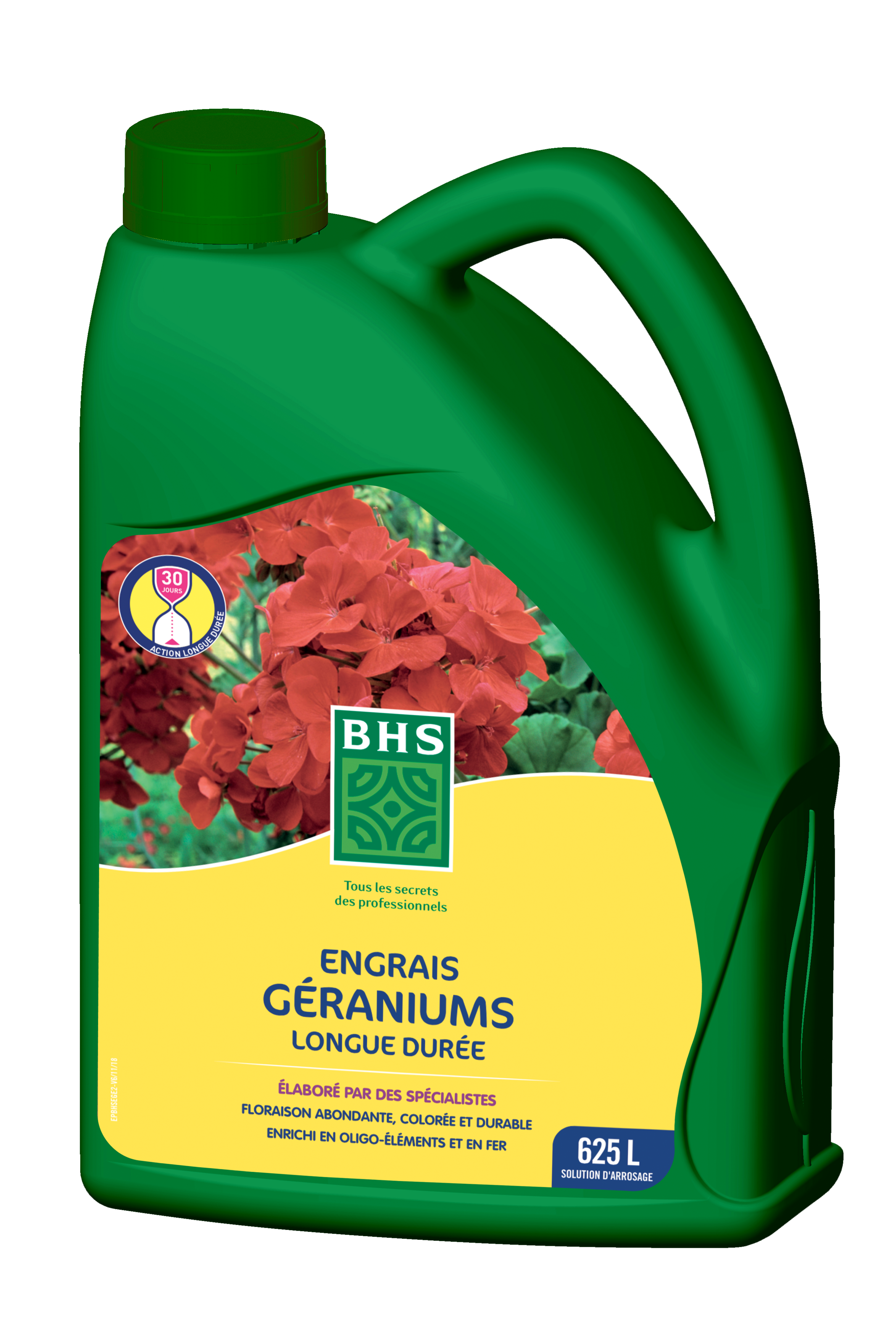 Ege2 | engrais geraniums | 2,5l | soit 625 l | forte concentration en