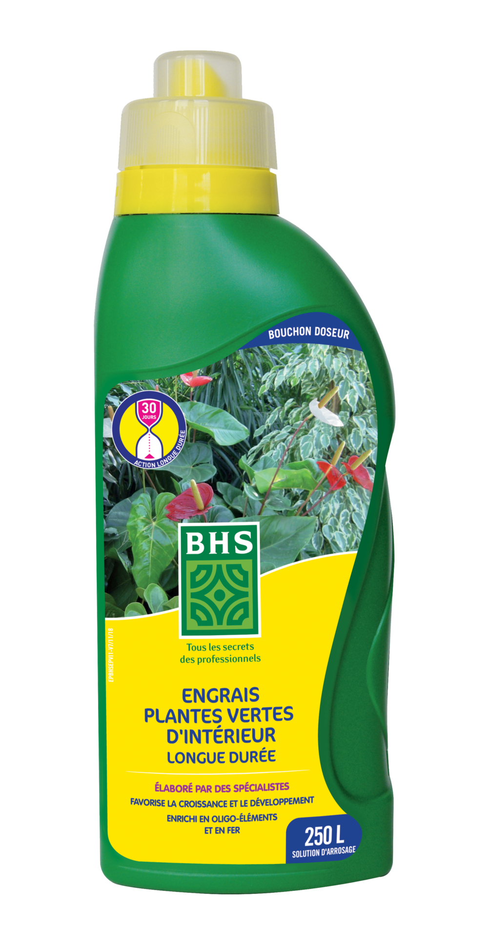 Engrais bhs epvi1 pour plantes vertes - nutrition optimale en intérieur