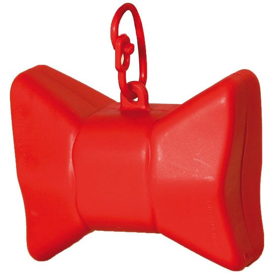 Distributeur de sacs à déjections canines en forme de nœud papillon