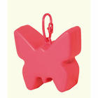 Distributeur de sacs à déjections canines en forme de papillon - l. 6.7 cm x l. 6.7 cm x h. 3.5 cm